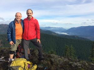 With Kilimanjaro outing leader, Paul Steger