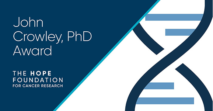 John Crowley, PhD Award